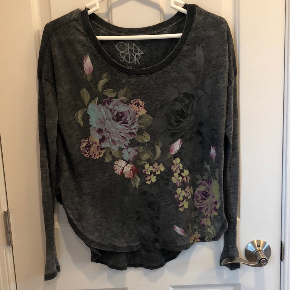 Chaser Long Sleeve too with Flowers